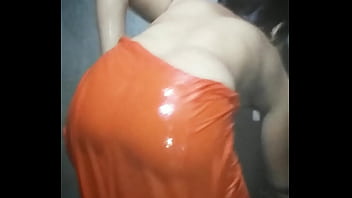 Sultry Village Auntie Flaunts Her Curves In A Revealing Swimsuit