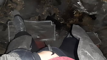 Frigid Barn Shudders As A Country Slut’s Feverish Fingers Work Her Dripping Cunt