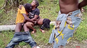 Two College Studs Ventured Deep Into The Woods For A Wild Outdoor Romp, Pounding Each Other Raw As Curious Villagers Strolled Nearby.