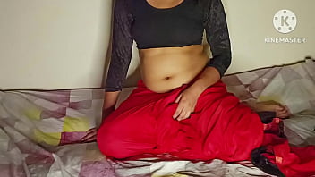 Big Ass Beautiful Desi Bhabhi In A Lal Sari Gets Pounded Doggy Style By Her Devar.
